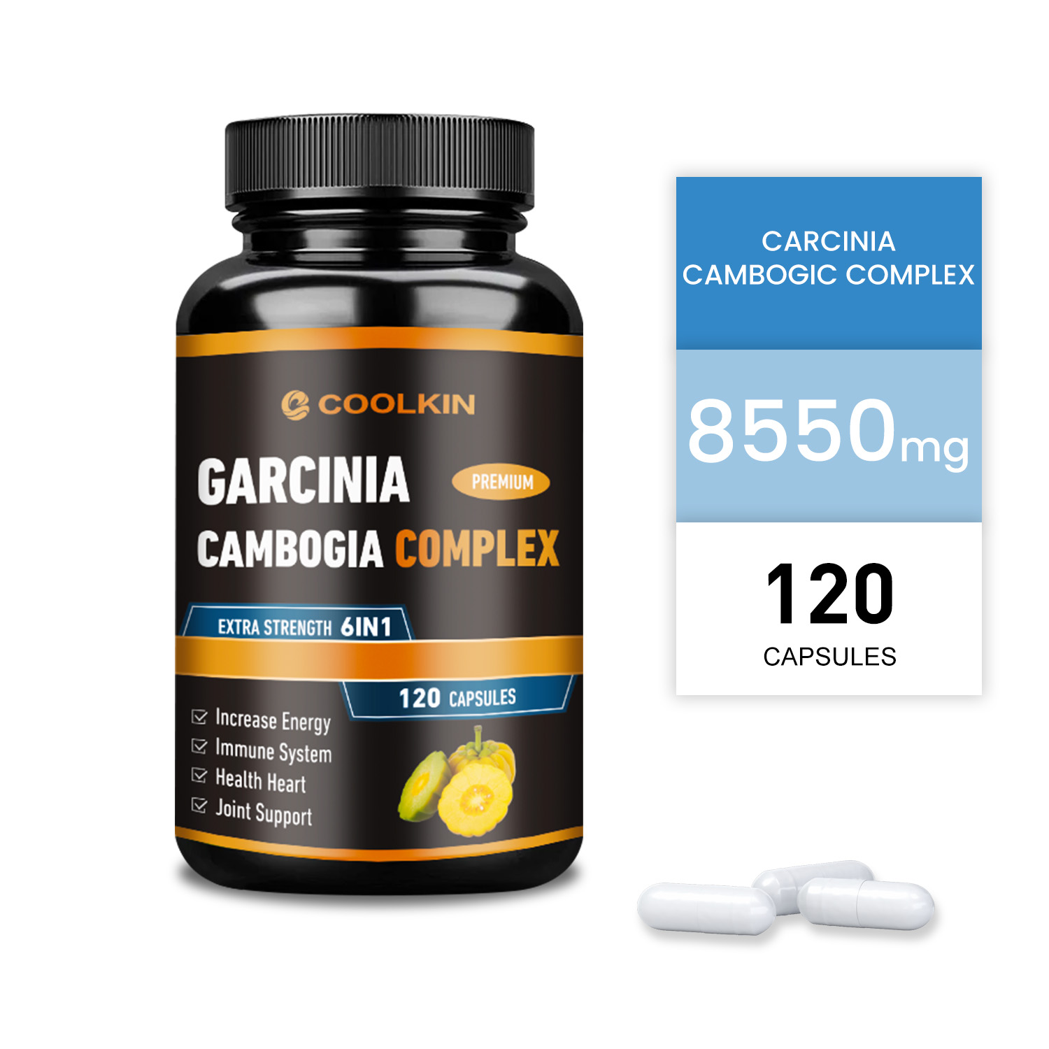 Garcinia Cambogia Extract - Garcinia Cambogia-yağ yakıcı, detoks, iştah bastırıcı,