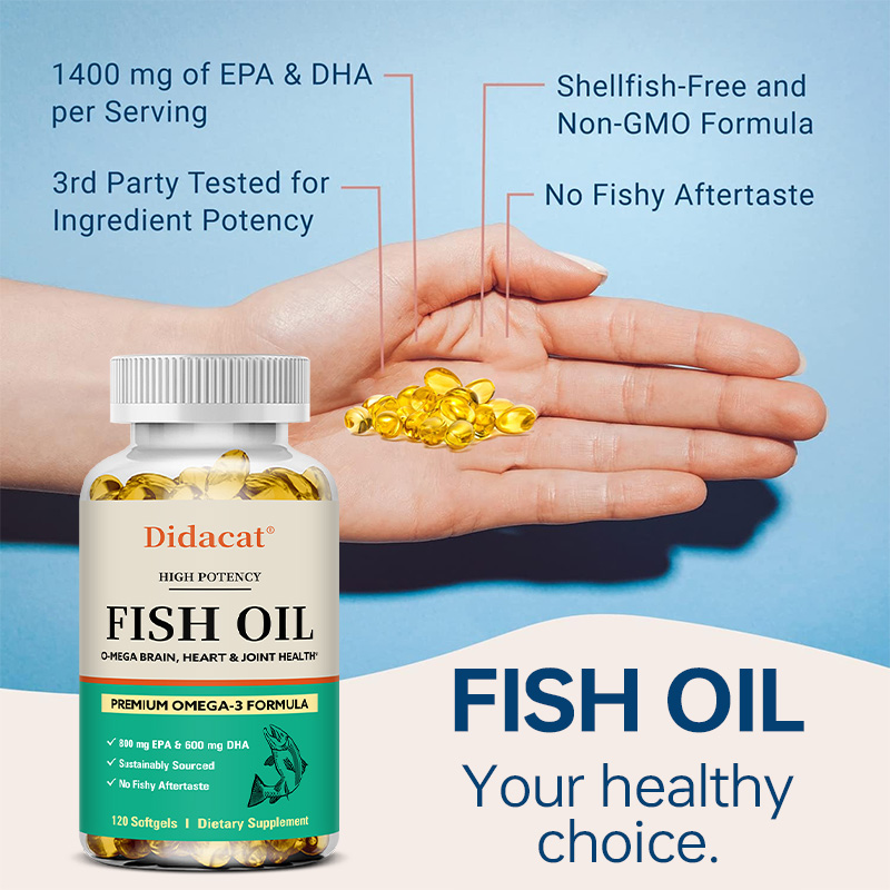 Omega 3 Fish Oil - Premium Omega 3 Balık Yağı Softjel,