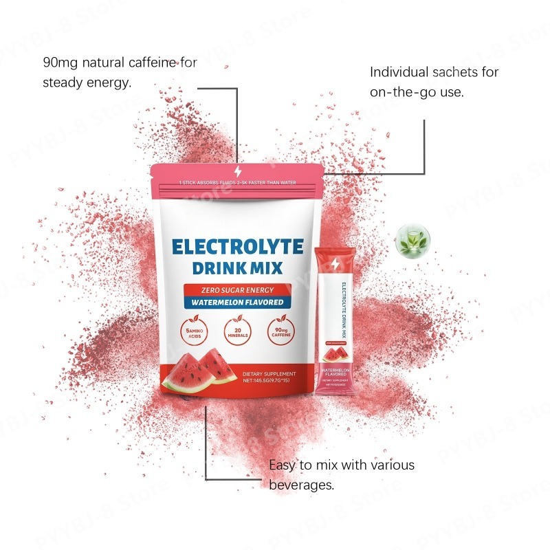 Electrolyte Powder Pack - Karpuz Aromalı Elektrolit Tozu, 5 Amino