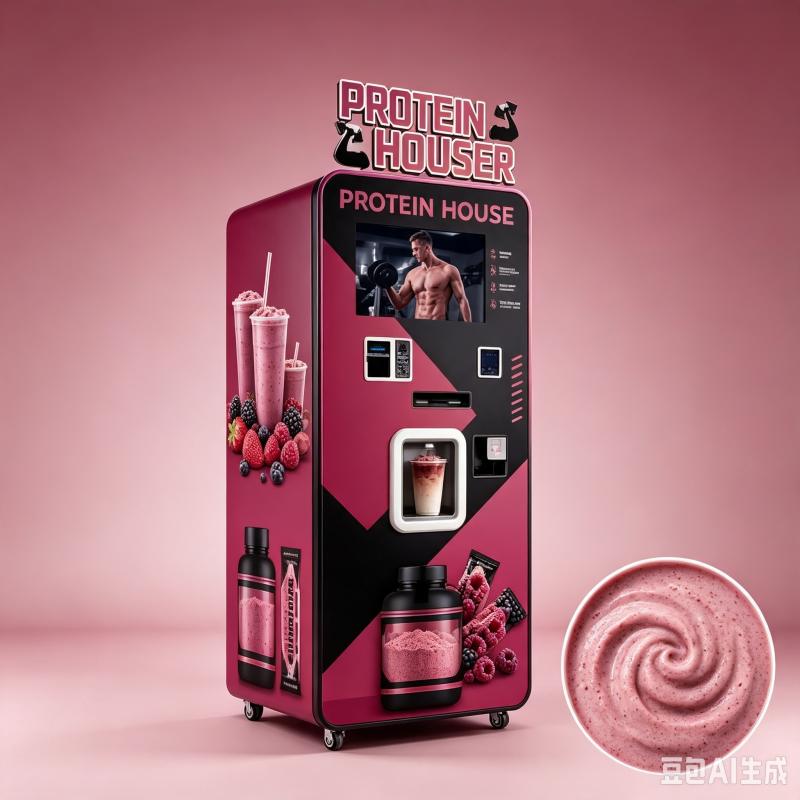 Nutrition Fitness Equipment - Protein Shake Otomatı Özelleştirilmiş Akıllı Beslenme