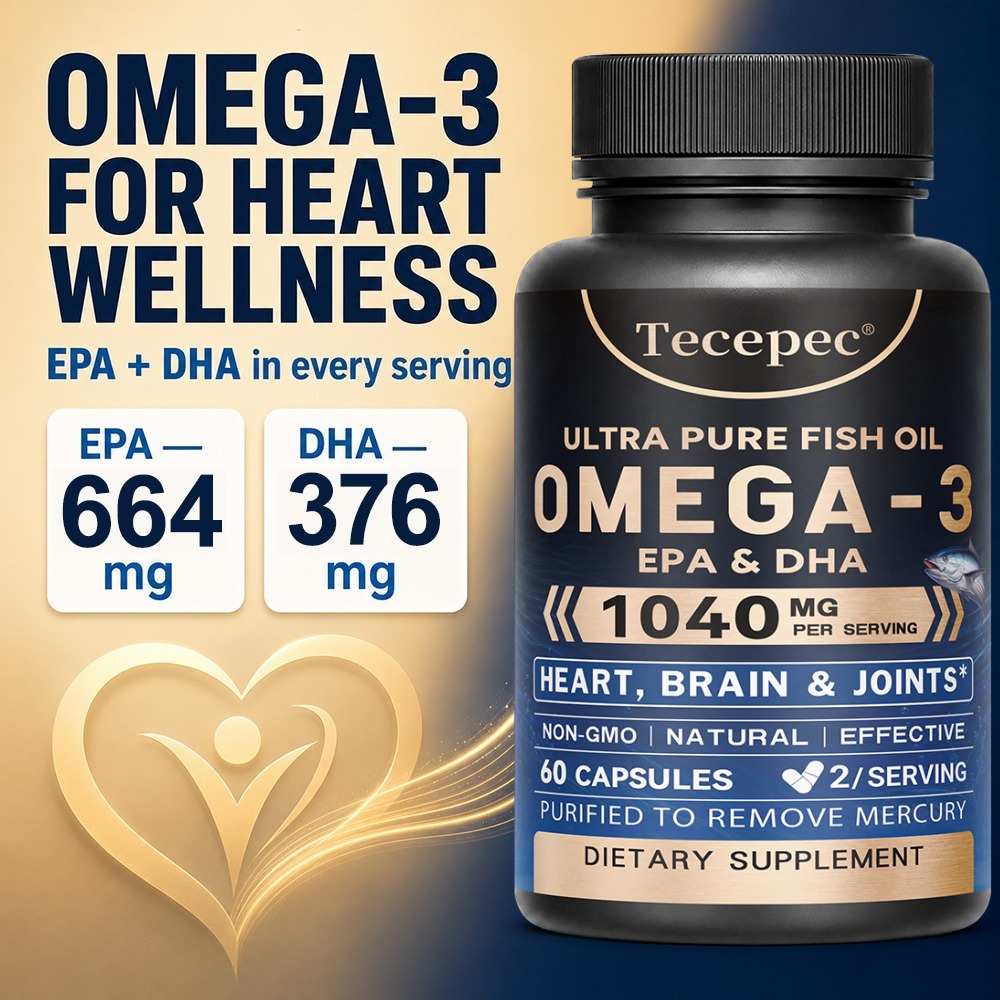 Omega 3 Fish Oil - Balık Yağı Kapsülleri OMEGA-3, DHA ve