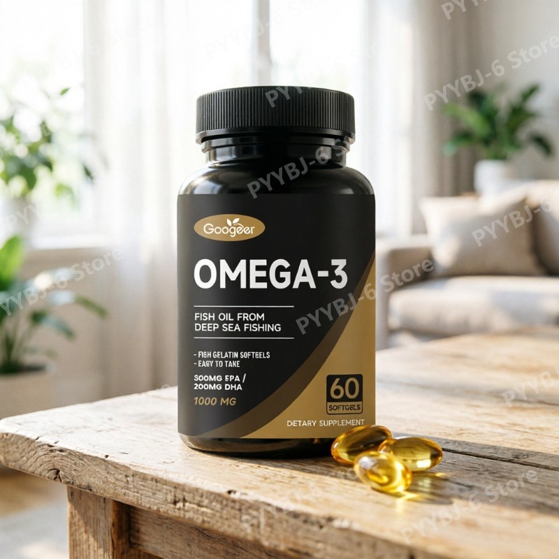 Omega 3 Fish Oil - Omega-3 Balık Yağı 1000mg Yumuşak Kapsüller