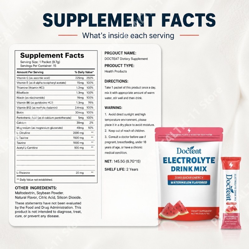 Karpuz Elektrolit İçecek Tozu  - Electrolyte Powder Pack incelemesi ve fiyatı