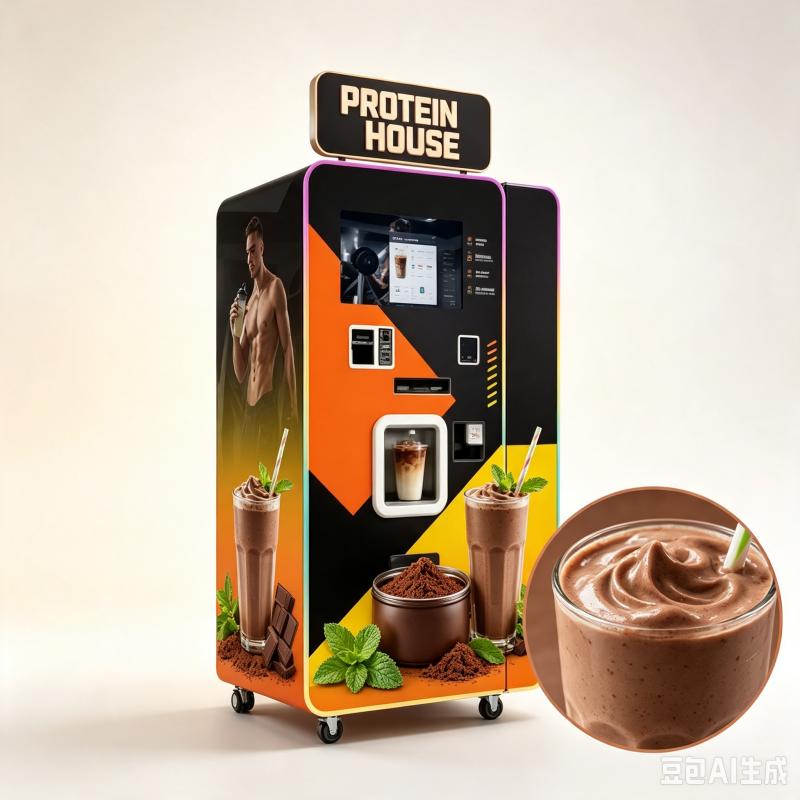 Protein Shake Otomatı Özelleşt - Nutrition Fitness Equipment incelemesi ve fiyatı