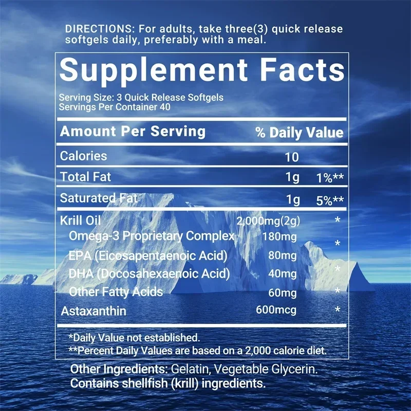 Antarktika Krill Yağı Kapsülle - Omega 3 Fish Oil incelemesi ve fiyatı