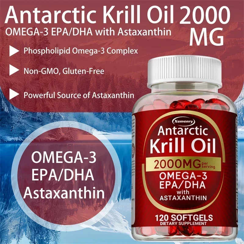Antarktika Krill Yağı Kapsülle - Omega 3 Fish Oil incelemesi ve fiyatı