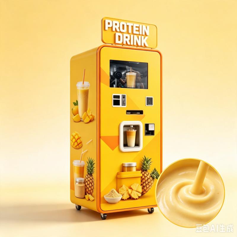 Protein Shake Otomatı Özelleşt - Nutrition Fitness Equipment incelemesi ve fiyatı
