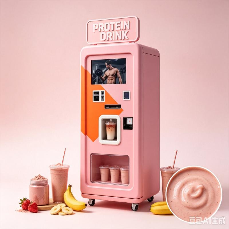 Protein Shake Otomatı Özelleşt - Nutrition Fitness Equipment incelemesi ve fiyatı