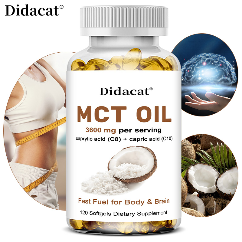 MCT Yağı 3600 mg C8 C10 Kapsül - Mct Oil Coconut incelemesi ve fiyatı
